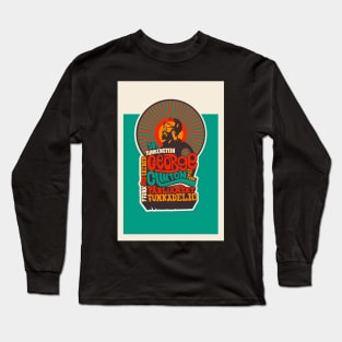 psychedelic George Clinton funk style Long Sleeve T-Shirt